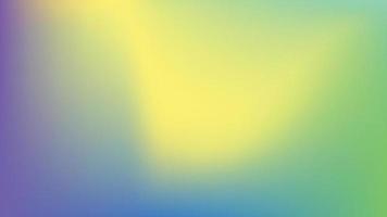 abstract gradient trendy wavy yellow blue and green color background illustration vector