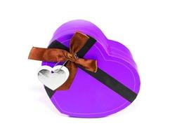 Violet Heart-shaped box photo