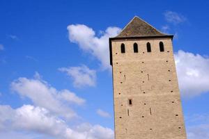 Ponts Couverts Tower at Strasbourg where is a Famous Landmark of France. photo