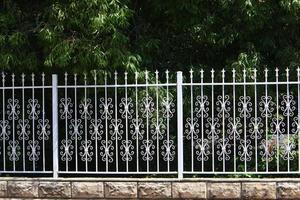 Security fence on the Mediterranean coast. photo