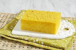 Bika Ambon, Tapioca Sponge Cake from Medan, North Sumatra photo