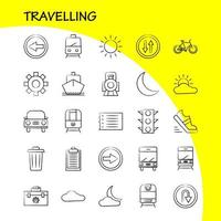 Travelling Hand Drawn Icon for Web Print and Mobile UXUI Kit Such as Toolbox Box Configuration Setting Settings Gear Maintain Setting Pictogram Pack Vector