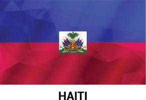 Haiti flag design vector