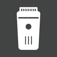 Trimmer I Glyph Inverted Icon vector