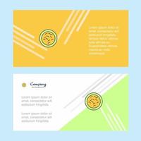 Bacteria abstract corporate business banner template horizontal advertising business banner vector