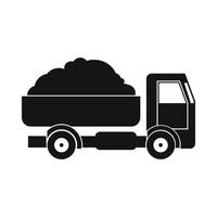 Farmer truck icon vector