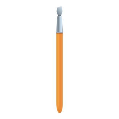 Ruling pen icon, cartoon style