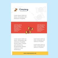 Template layout for Spider web and spider comany profile annual report presentations leaflet Brochure Vector Background