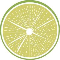 limón de fruta de estilo dibujado a mano vector