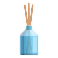 Glass diffuser icon, cartoon style vector