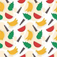 Happy Kwanzaa Holiday African Seamless Pattern Design with Festival Style Element on Template Hand Drawn Cartoon Flat Illustration vector