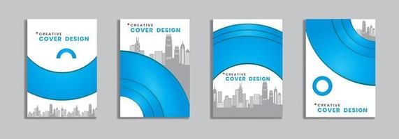 Editable brochure template layout, annual report design covers, magazines, minimalist style, brochures in paper size in A4. Vector illustration element.