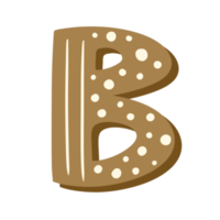 Weihnachtsalphabetbuchstabe png