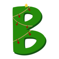 Christmas Alphabet letter png