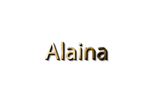 maqueta de alaina diseño 3d png