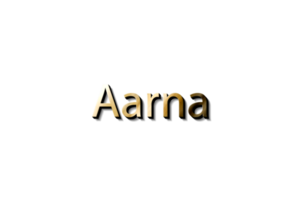 aarna 3D-Namensmodell png