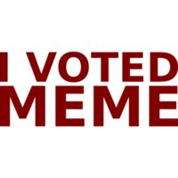 io votato meme png