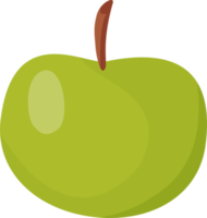 pomme verte. fruit png