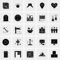 25 Universal Business Icons Vector Creative Icon Illustration to use in web and Mobile Related project