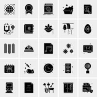 25 Universal Business Icons Vector Creative Icon Illustration to use in web and Mobile Related project