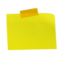 blank sticky note for memo mockups png