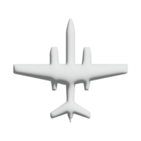 design 3d de ícone de avião de combate para apresentação de aplicativo e site png