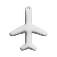 Boeing icon 3d design for application and website presentation png