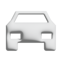 Military vehicle icon 3d design for application and website presentation png