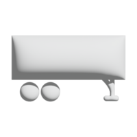 caravan icon 3d design for application and website presentation png