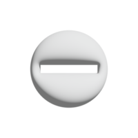 no entry icon 3d design for application and website presentation png