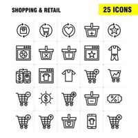 Shopping Line Icon Pack For Designers And Developers Icons Of Coupon Discount Dollar Price Prices Box Package Refresh Vector