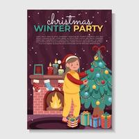 Christmas Winter Party vector