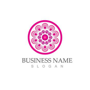Beauty vector lotus flowers design
