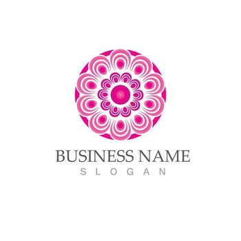 Beauty vector lotus flowers design