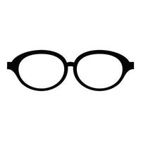 Accessory spectacles icon, simple style. vector