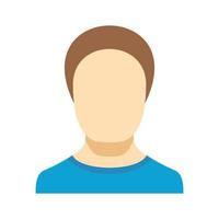 Man avatar icon vector flat
