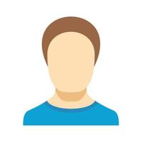 Man avatar icon vector flat