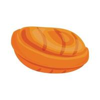 Caramel icon, cartoon style vector