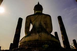 Statue in temple photo