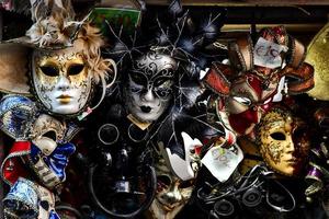 Venice, Italy, 2022 - Venetian carnival masks photo