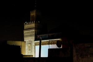 marruecos, 2022 - edificio de noche foto