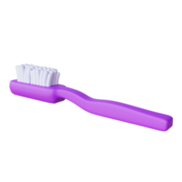 Ilustración 3d de cepillo de dientes png