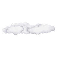 wolk waterverf, digitaal verf waterverf illustratie png