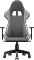 realistisch gaming fauteuil. 3d weergave. PNG icoon Aan transparant achtergrond.