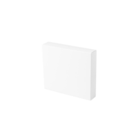 White box mockup cutout, Png file