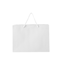 White shopping bag cutout, Png file