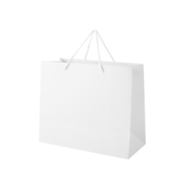 recorte de bolsa de compras blanca, archivo png