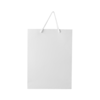 White shopping bag cutout, Png file