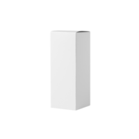 White box mockup cutout, Png file