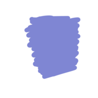 spazzola ictus colorato colore blu piazza colore arrossire dipingere png